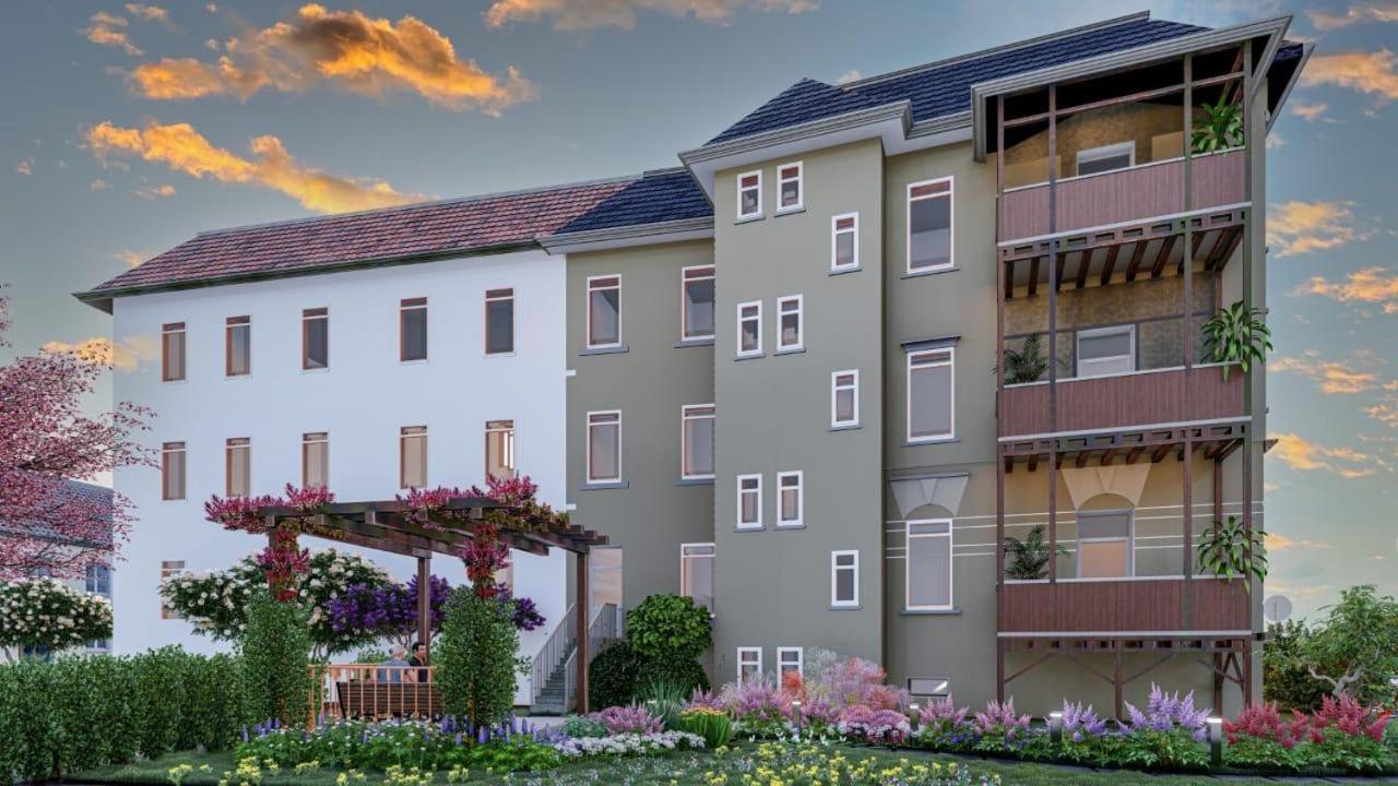 Volkshaus Hbf Wg & Serviced Apartments Zittau Buitenkant foto